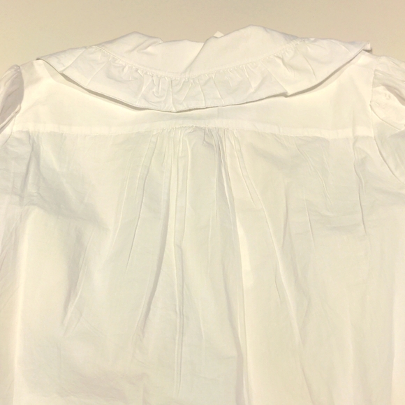 French Connection Estiny organic poplin blouse,NWT,4 - Picture 8 of 8